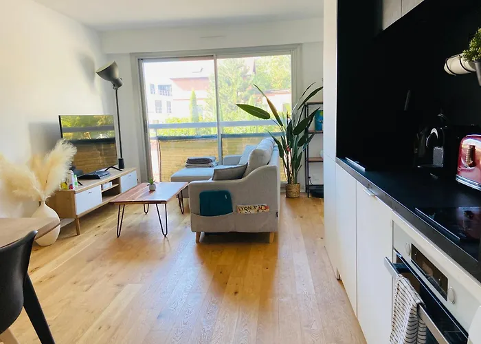 Le Repos Montchatois - Moderne Apartmán Lyon